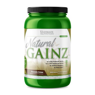 Гейнер Ultimate Nutrition Natural Gainz 1660 г арахис-желе