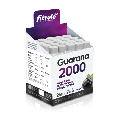 Гуарана Guarana Fit Rule 2000 мг 20 шт 25 мл - манго-маракуй