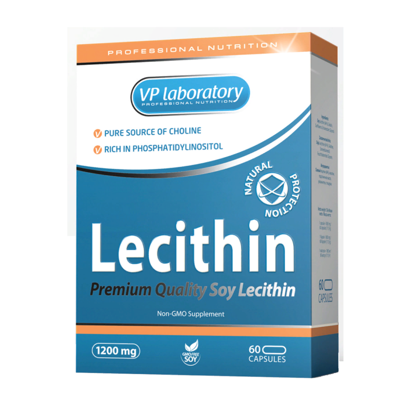 Лицитин VP Laboratory Lecithin 60 капсул купить лицитин vp laboratory lecithin 60 капсул