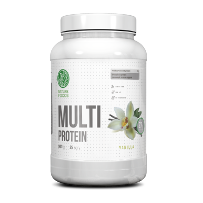 Протеин Nature Foods Multi Protein 900 г - ваниль