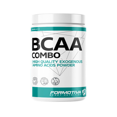 Аминокислотный комплекс Formotiva Pharma Nutrition BCAA 2:1:1 COMBO 500 г - лимон Аминокислотный комплекс Formotiva Pharma Nutrition BCAA 2:1:1 COMBO 500 г - лимон