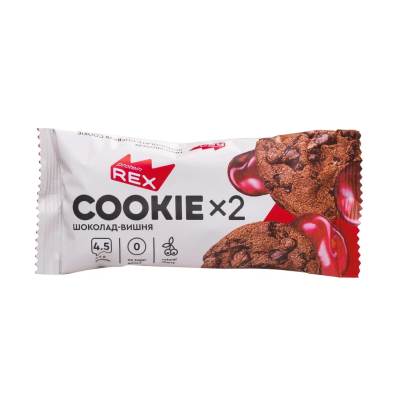 25% ProteinRex Cookie(*2) 12*50 г - шоколад-вишня