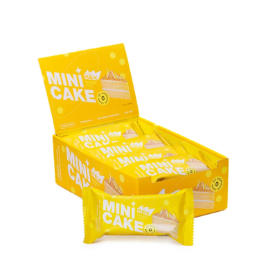 Пирожное ProteinRex Mini Cake 8 шт 40 г - лимонный торт