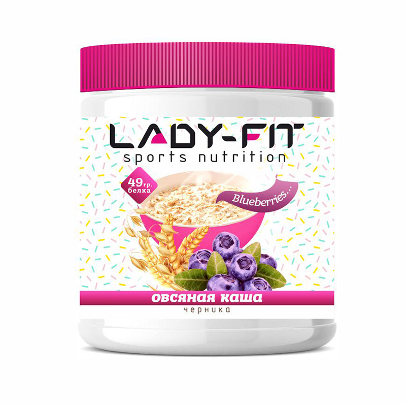 купить протеиновая овсяная каша lady-fit 250 г