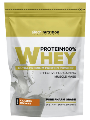 Протеин cывороточный aTech Nutrition Whey Protein 100% 900 г