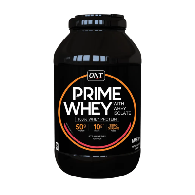 Протеин QNT PRIME WHEY 2000 г клубника