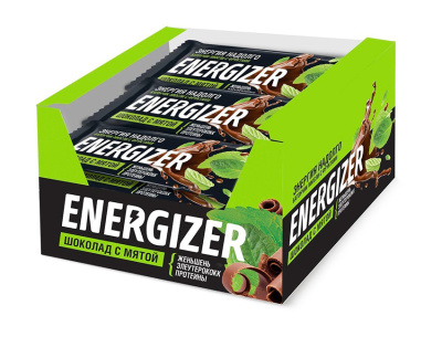 Батончики-мюсли Леовит Energizer 40 г 18 штук, вкус: шоколад-мята Батончики-мюсли Леовит Energizer 40 г 18 штук, вкус: шоколад-мята