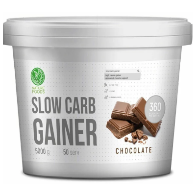 Гейнер Nature Foods Gainer 5000 г шоколад