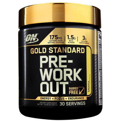 Gold Standard PRE-Workout 330 г - ананас Gold Standard PRE-Workout 330 г - ананас