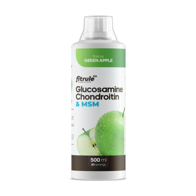 Комплекс для связок и суставов Fit Rule Glucosamine+Chondroitin+MSM 500 мл - яблоко Комплекс для связок и суставов Fit Rule Glucosamine+Chondroitin+MSM 500 мл - яблоко