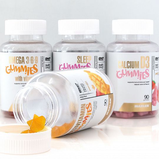 купить комплекс витаминов multivitamin gummies maxler 90 жев капс