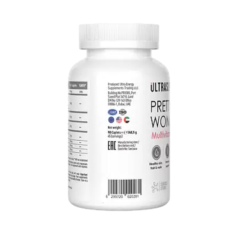 Витаминно-минеральный комплекс Ultrasupps Pretty Woman Multivitamin 90 каплет купить витаминно-минеральный комплекс ultrasupps pretty woman multivitamin 90 каплет