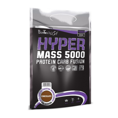 Гейнер BioTech Hyper Mass 5000 1000 г ваниль
