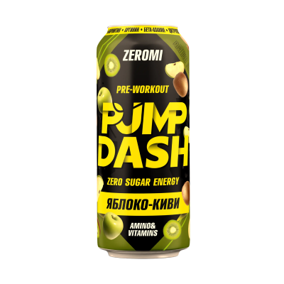 Напиток ZEROMI PMP DASH 450 мл яблоко-киви Напиток ZEROMI PMP DASH 450 мл яблоко-киви