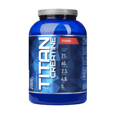 Titan Creatine 2000 г - клубника
