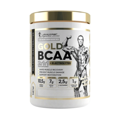 Аминокислотный комплекс Kevin Levrone BCAA 2:1:1 Gold 375 г - кола Аминокислотный комплекс Kevin Levrone BCAA 2:1:1 Gold 375 г - кола