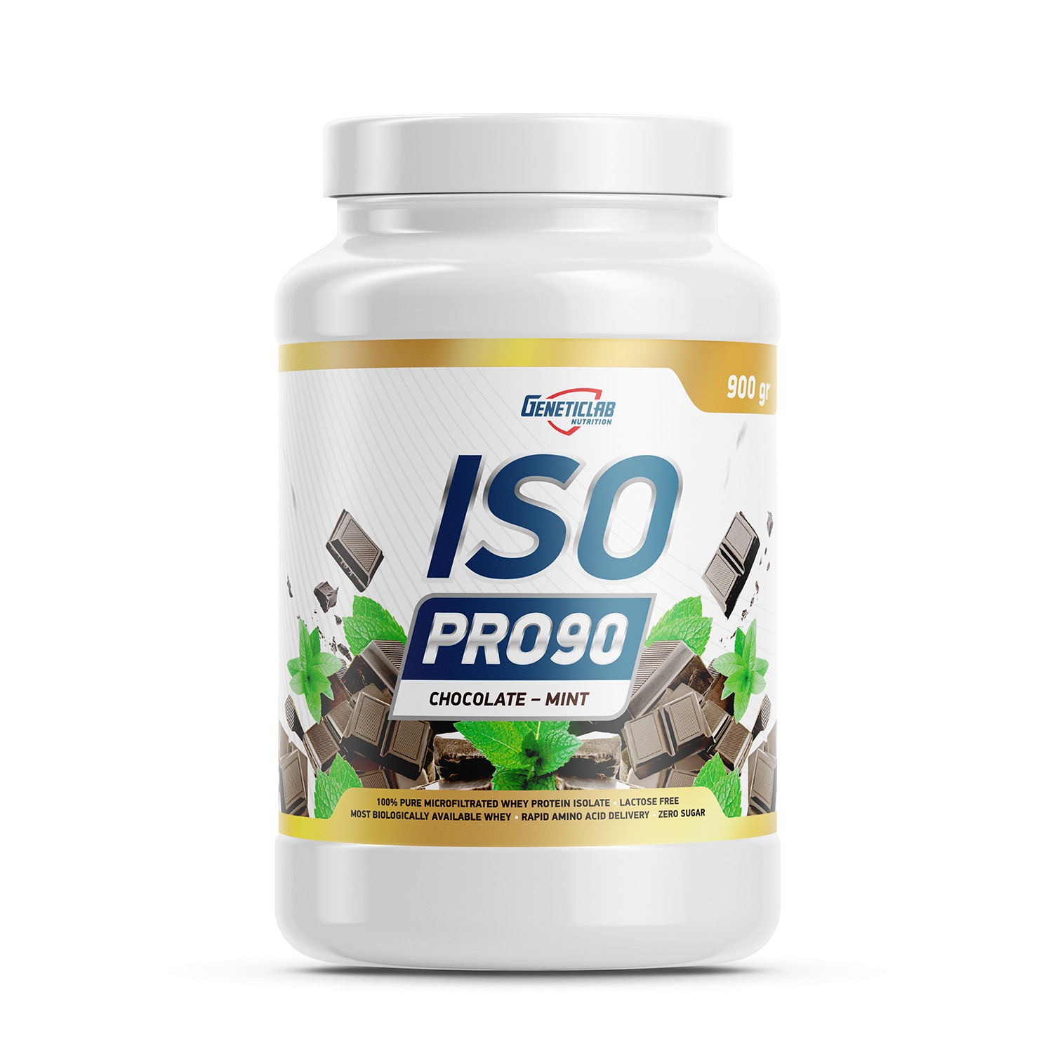 купить протеин geneticlab nutrition iso pro 90 изолят, 900 г
