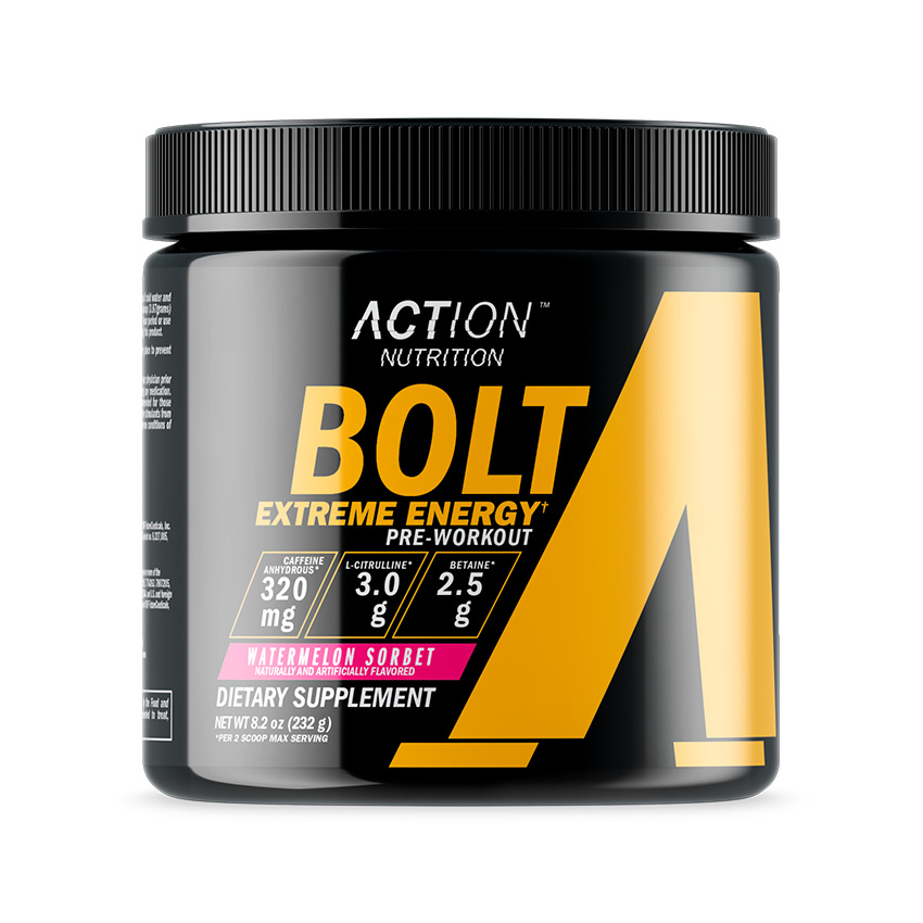 купить предтренировочный комплекс action nutrition bolt extreme energy, 232 г