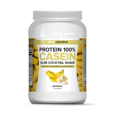 Протеин aTech Nutrition Caseine Protein 100% 840 г банан