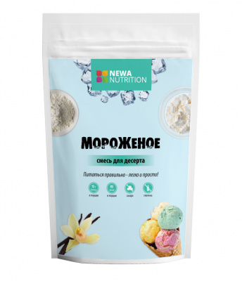 Мороженое NEWA Nutrition (смесь для десерта) 200 г - ваниль