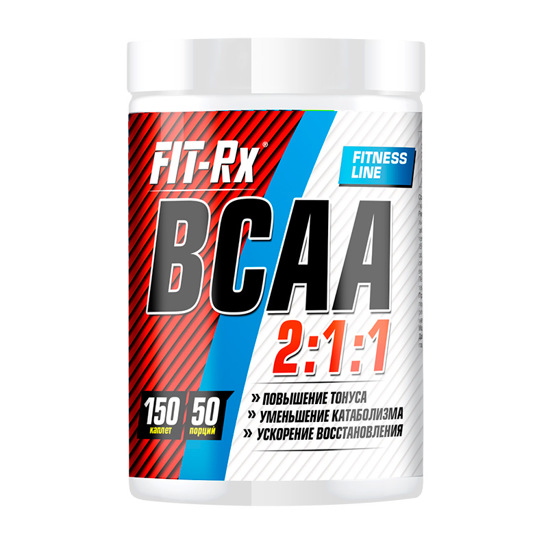BCAA FIT-Rx BCAA 2:1:1 150 каплет, вкус: нейтральный BCAA FIT-Rx BCAA 2:1:1 150 каплет, вкус: нейтральный