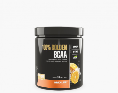 Аминокислота Maxler 100% Golden BCAA 210 г арбуз Аминокислота Maxler 100% Golden BCAA 210 г арбуз