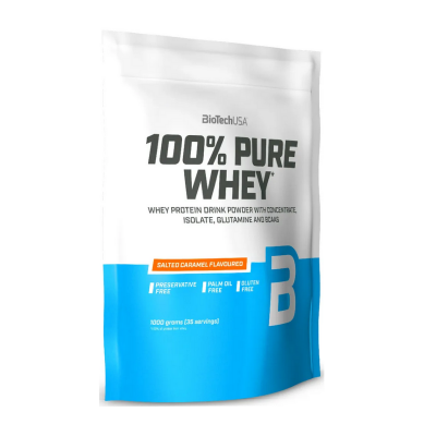 Протеин 100% Pure Whey 1000 г соленая карамель