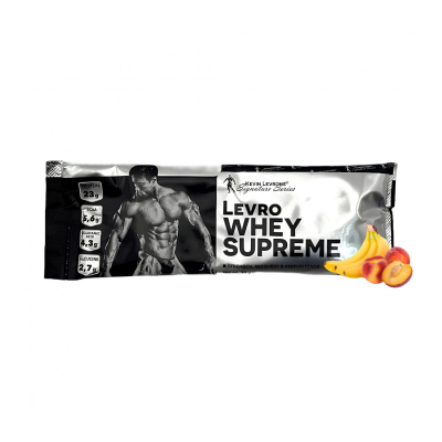 Протеин Kevin Levrone Levro Whey Supreme 30 г - банан-персик