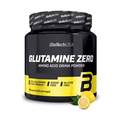 Глютамин BioTech Glutamine Zero 300 г лимон
