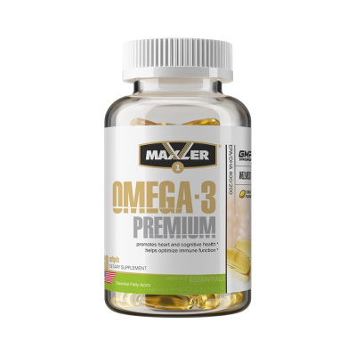 Омега-жиры Maxler Omega-3 Premium 60 капсул Омега-жиры Maxler Omega-3 Premium 60 капсул