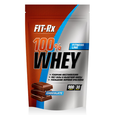 100% Whey 900 г - шоколад