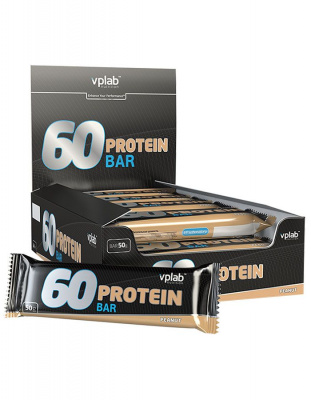 60% Protein Bar 24*50 г - арахис 60% Protein Bar 24*50 г - арахис