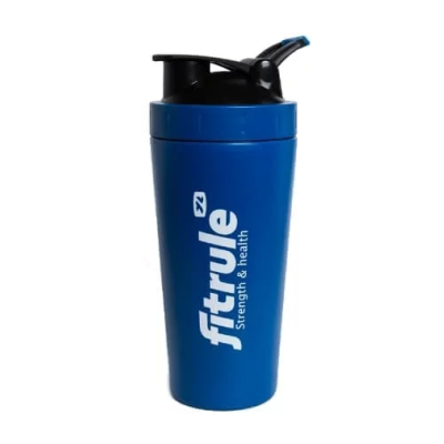 Шейкер Fit Rule Aluminum Shaker с прозрачной вставкой 700 мл синий Шейкер Fit Rule Aluminum Shaker с прозрачной вставкой 700 мл синий