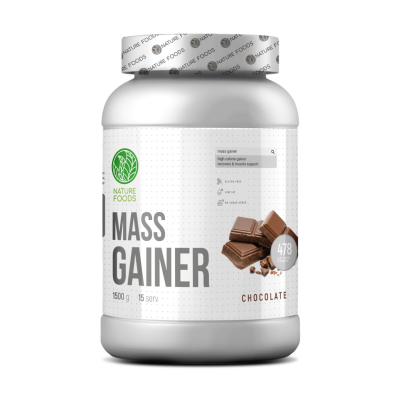 Гейнер Nature Foods Gainer 1500 г шоколад