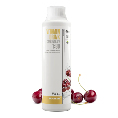 Изотоник Maxler Vitamin Drink Concentrate 500 мл вишня