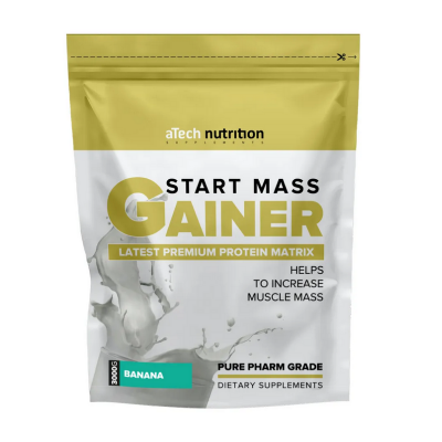 Гейнер aTech Nutrition Start Mass Gainer 3000 г банан