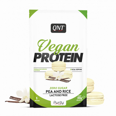 Vegan Protein 20 г - ванильный макарун