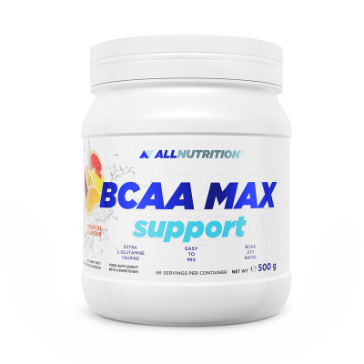 Аминокислоты ALLNUTRITION BCAA Max Support 500 г апельсин Аминокислоты ALLNUTRITION BCAA Max Support 500 г апельсин