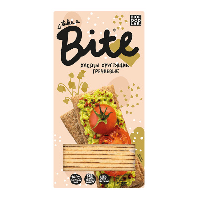 Хлебцы Bite (гречневые) 150 г - вкус натуральный Хлебцы Bite (гречневые) 150 г - вкус натуральный