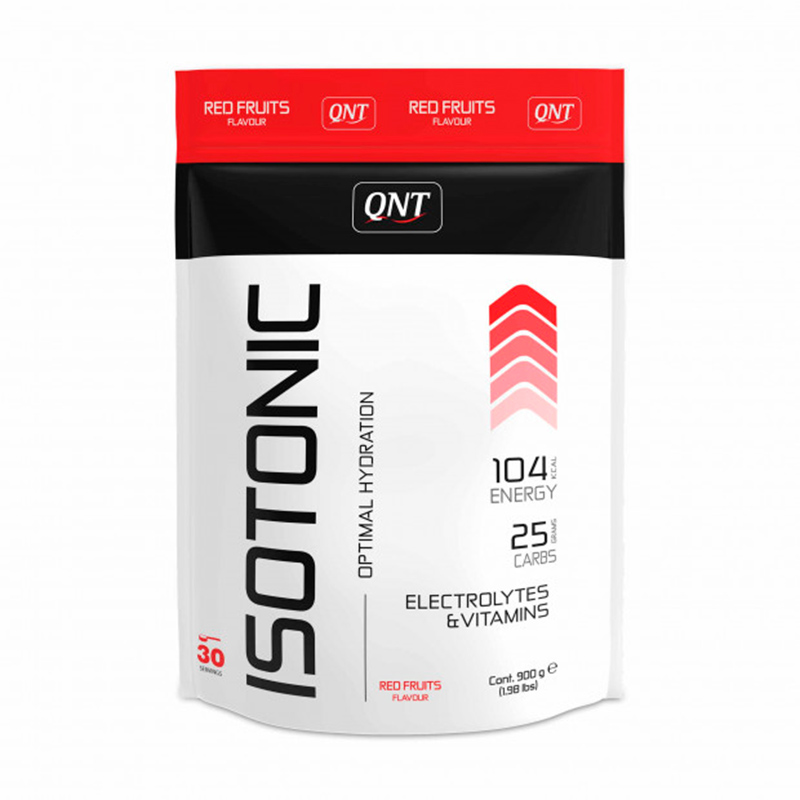 Изотоник QNT Isotonic Powder 900 г, вкус: красные фрукты