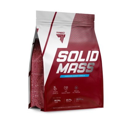 Гейнер Trec Nutrition Solid Mass 5800 г, вкус: шоколад