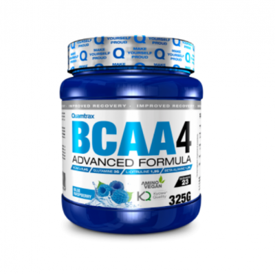 Аминокислота Quamtrax BCAA 4 325 г - голубая малина Аминокислота Quamtrax BCAA 4 325 г - голубая малина