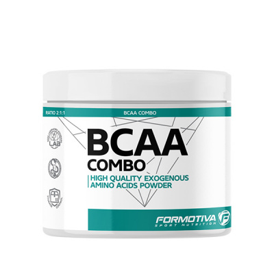 Аминокислотный комплекс Formotiva Pharma Nutrition BCAA 2:1:1 COMBO 250 г - лимон Аминокислотный комплекс Formotiva Pharma Nutrition BCAA 2:1:1 COMBO 250 г - лимон