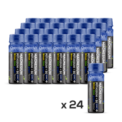 Комплекс магния и витамина B6 Ostrovit Magnesium Potassium + B6 SHOT 20 шт 80 мл