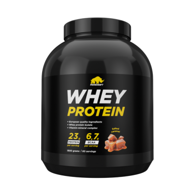 Протеин Prime-Kraft Whey 1800 г солёная карамель