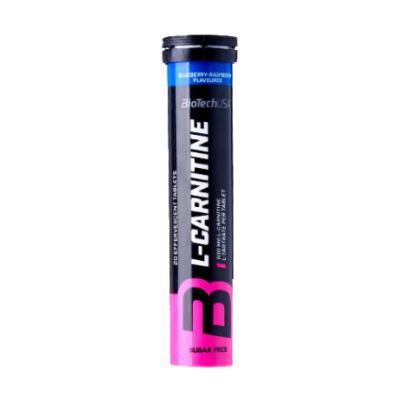 Карнитин BioTech L-Carnitine effervescent 500 мг 20 шипучих таблеток черника-малина Карнитин BioTech L-Carnitine effervescent 500 мг 20 шипучих таблеток черника-малина
