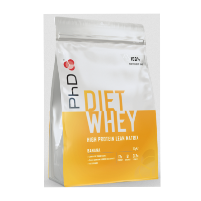 Протеин PhD Diet Whey 1000 г банан