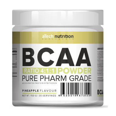 BCAA 4:1:1 aTech Nutrition 150 г ананас BCAA 4:1:1 aTech Nutrition 150 г ананас