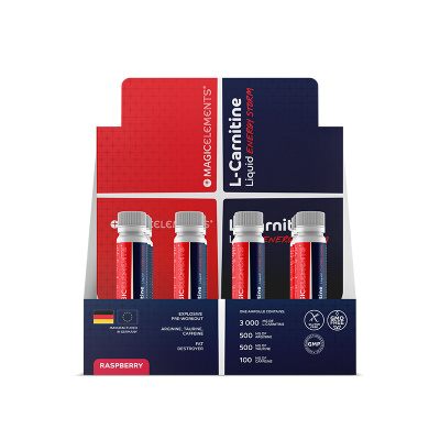  L-Carnitine Liquid Energy Storm 20*25 мл - малина (Magic Elements)