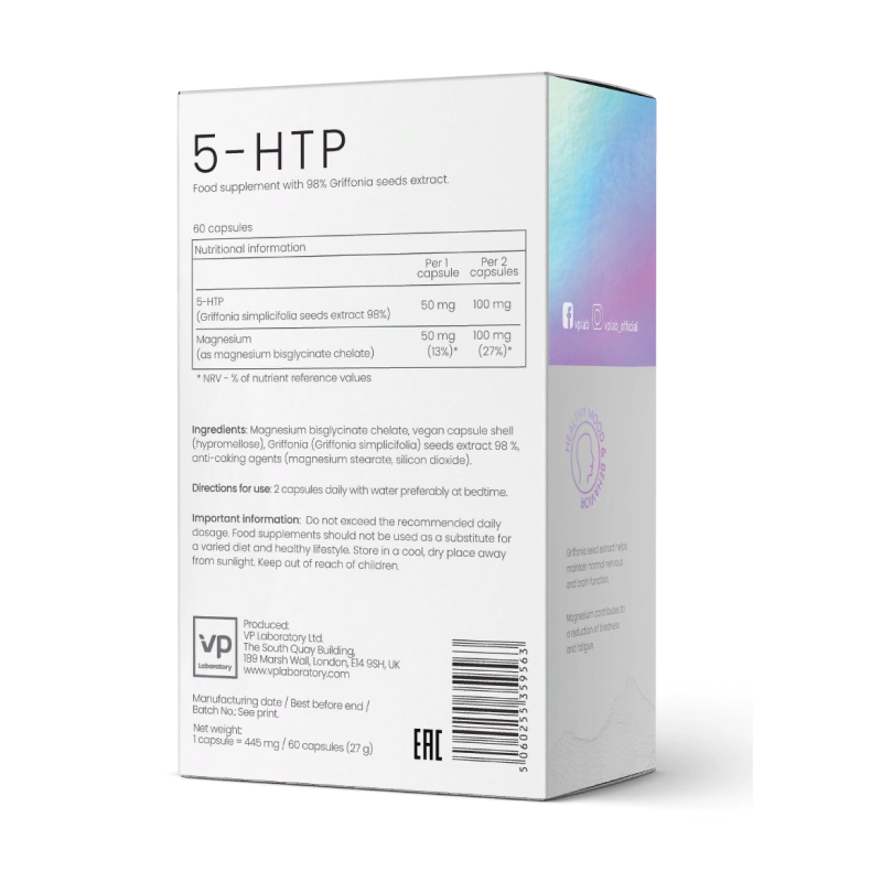 Антидепрессант VPLab 5-HTP 60 капсул купить антидепрессант vplab 5-htp 60 капсул